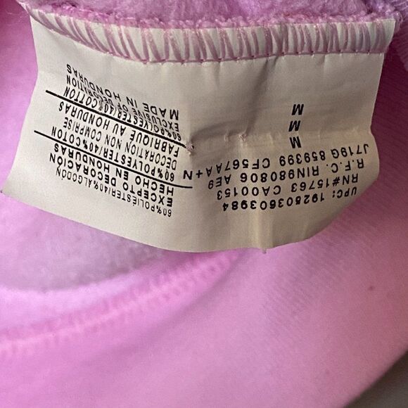 Champion Sweatshirt Size Medium Gray/Pink - Picture 7 of 7